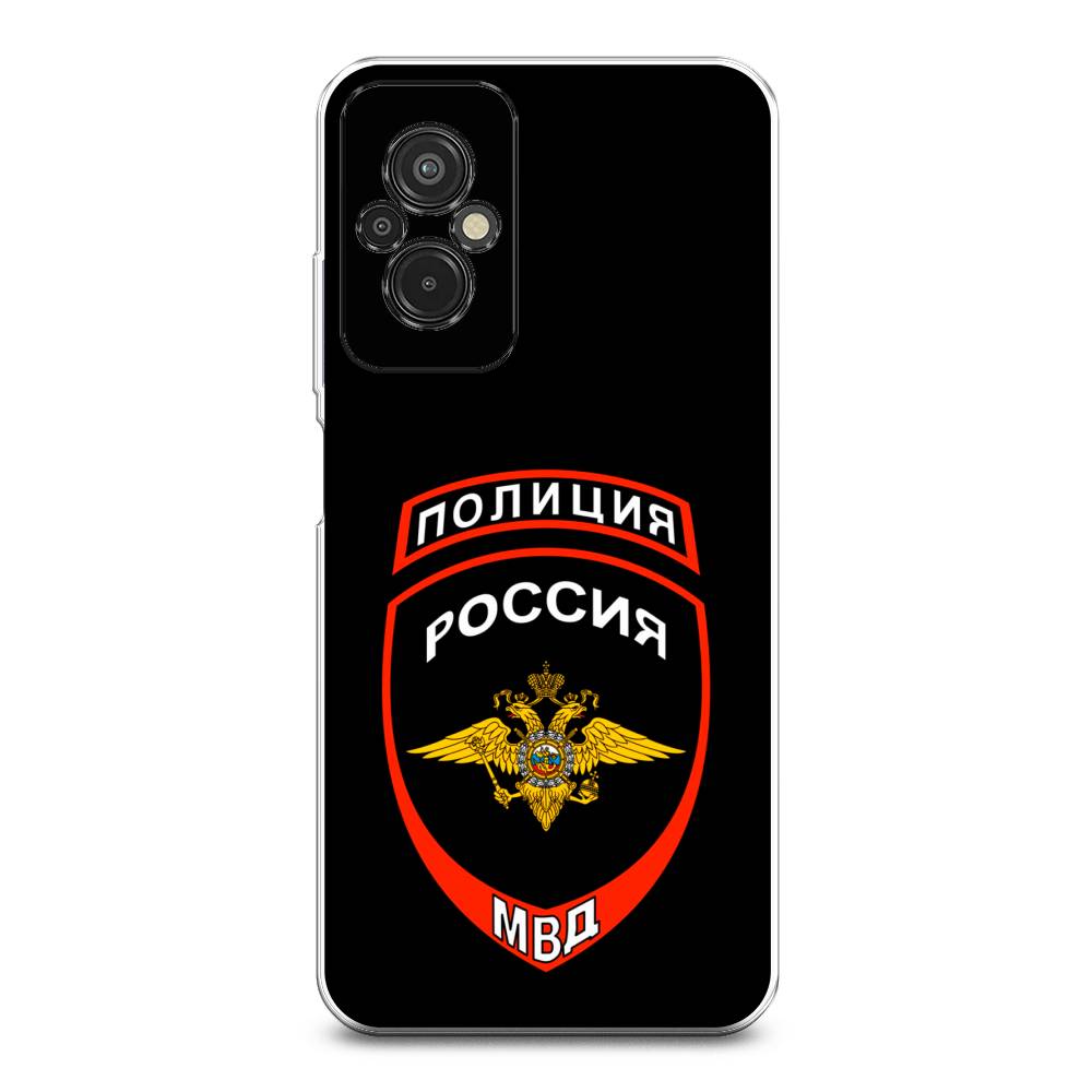 фото Чехол awog для xiaomi redmi 11 prime 4g "полиция шеврон"