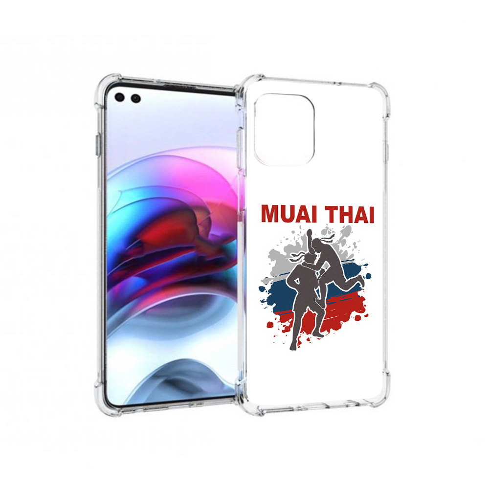 

Чехол MyPads Tocco для Motorola Edge Муайтай (PT157712.351.123), Прозрачный, Tocco