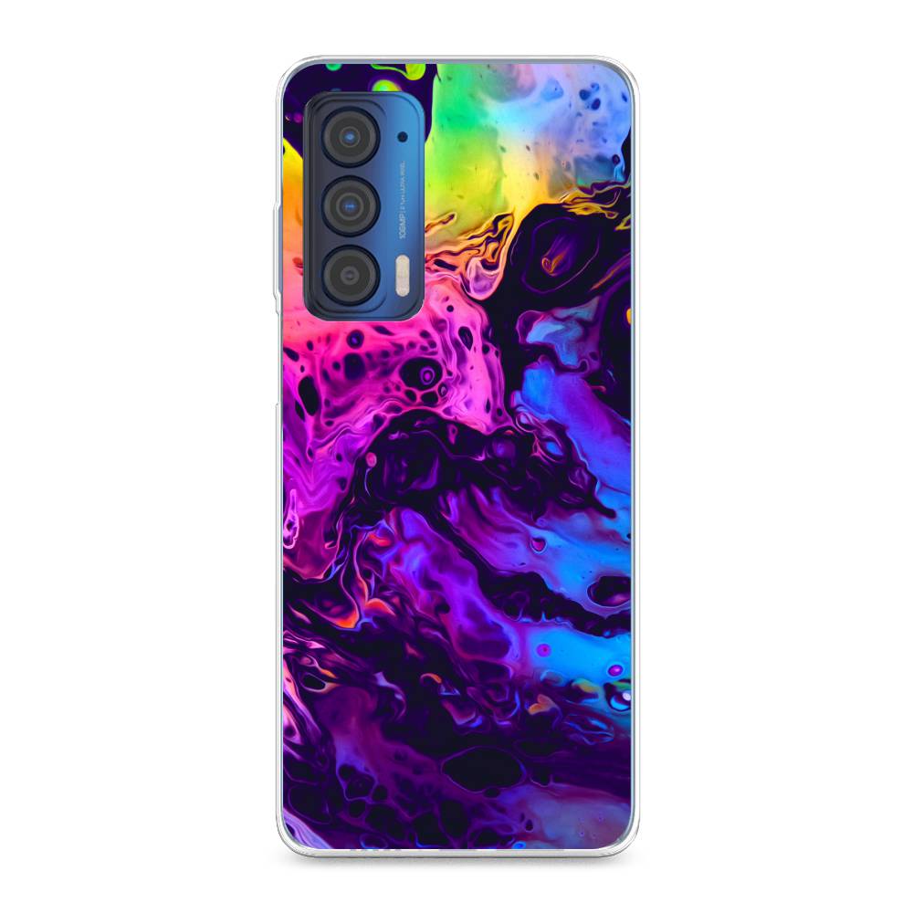 

Чехол Awog "ACID fluid" для Motorola Edge (2021), Разноцветный, 242950-3