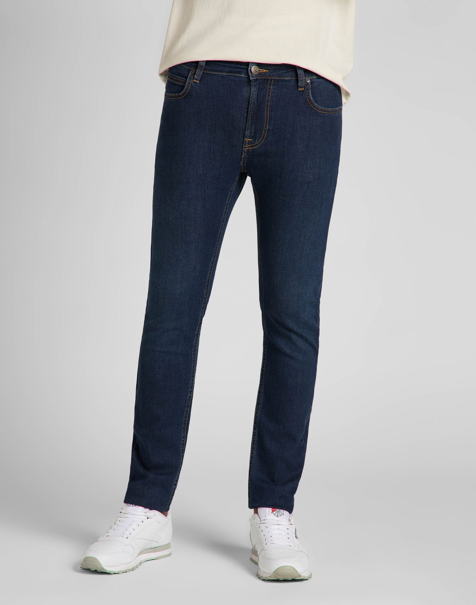 

Джинсы мужские Men Malone Jeans Lee синие 30/32, Синий, Men Malone Jeans
