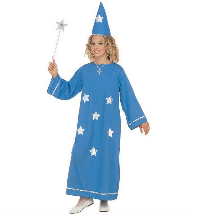 фото Карнавальный костюм для девочек widmann цв. голубой р. 128