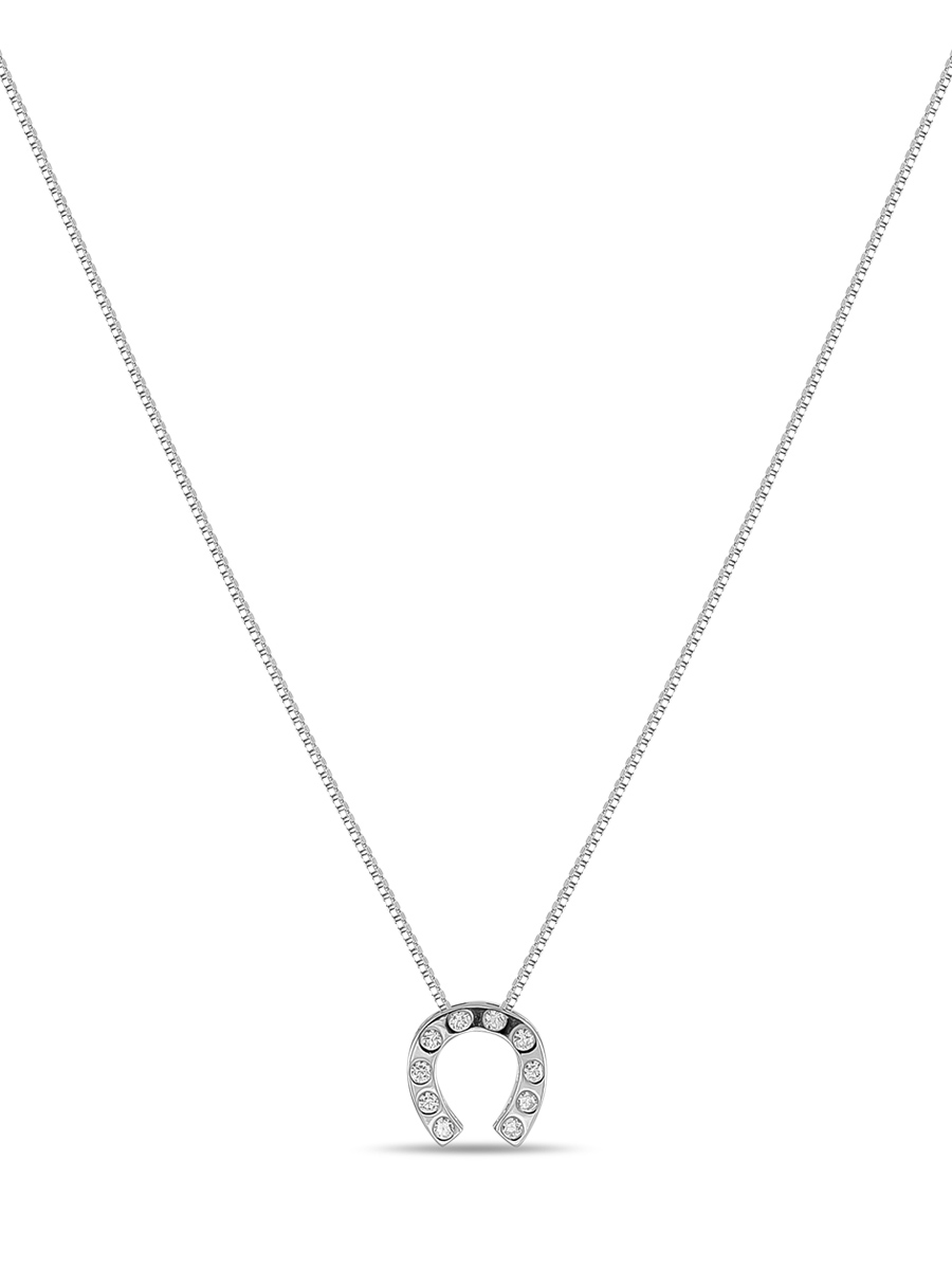 

Колье из серебра 45 см MIUZ Diamonds (Московский ювелирный завод) N2036-PR-2601, фианит, N2036-PR-2601