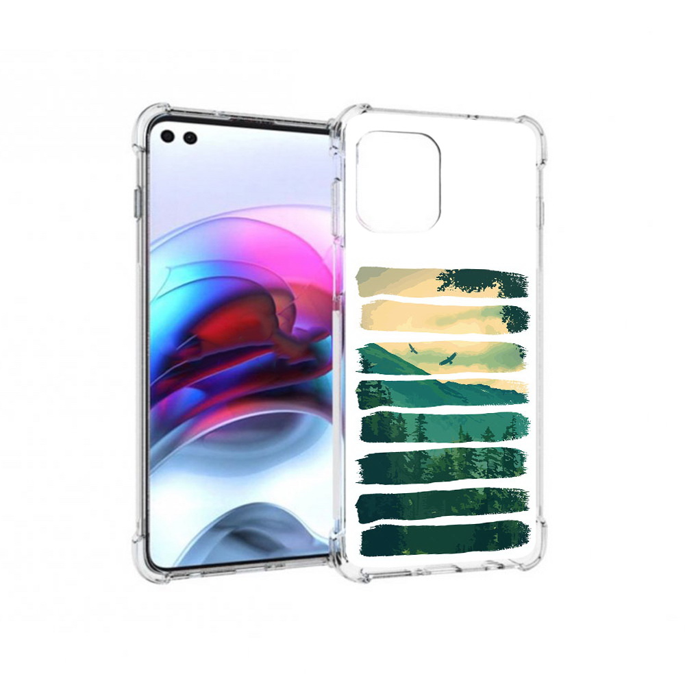 

Чехол MyPads Tocco для Motorola Edge Лесная чаща (PT157712.351.107), Прозрачный, Tocco