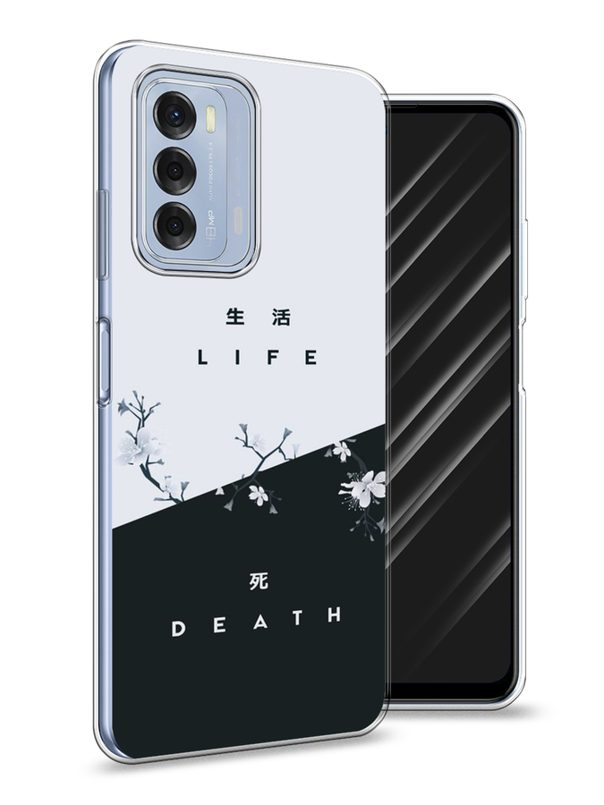 

Чехол Awog на ZTE Blade V40 / ЗТЕ Блэйд V40 "Life and death", Разноцветный, 136150-7