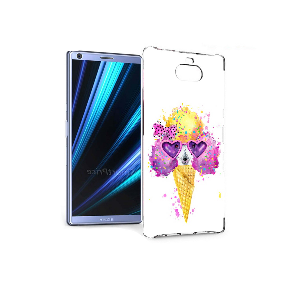 

Чехол MyPads Tocco для Sony Xperia 10 Рожок (PT125953.225.146), Прозрачный, Tocco