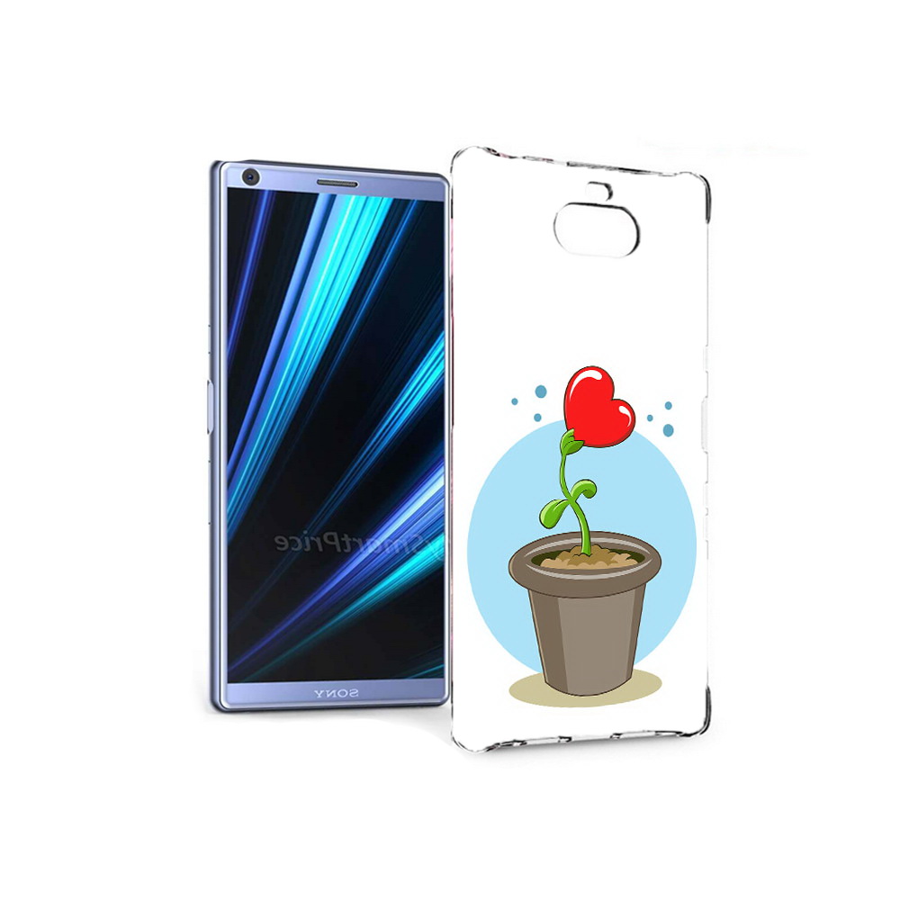 

Чехол MyPads Tocco для Sony Xperia 10 Растение любви 14 февраля (PT125953.225.145), Прозрачный, Tocco