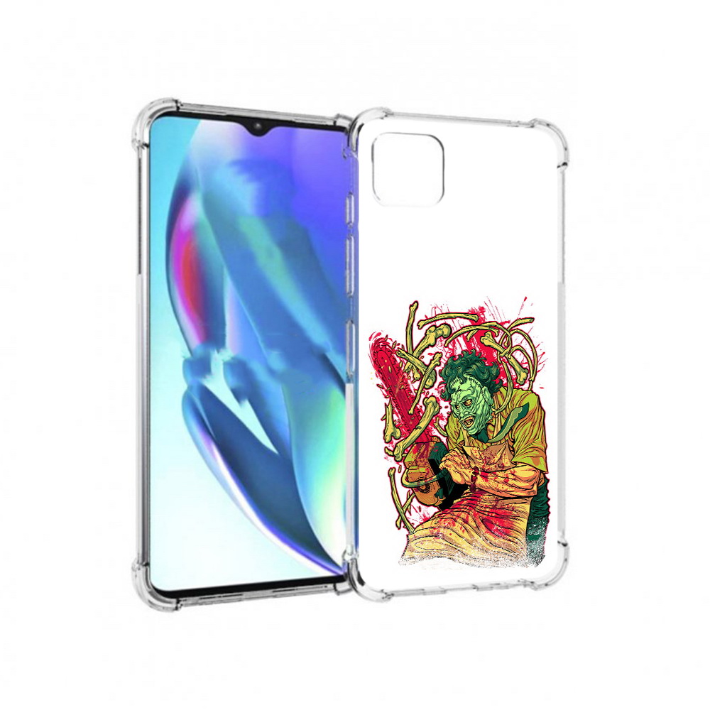 

Чехол MyPads Tocco для Motorola Moto G50 яркий мясник (PT227066.350.711), Прозрачный, Tocco