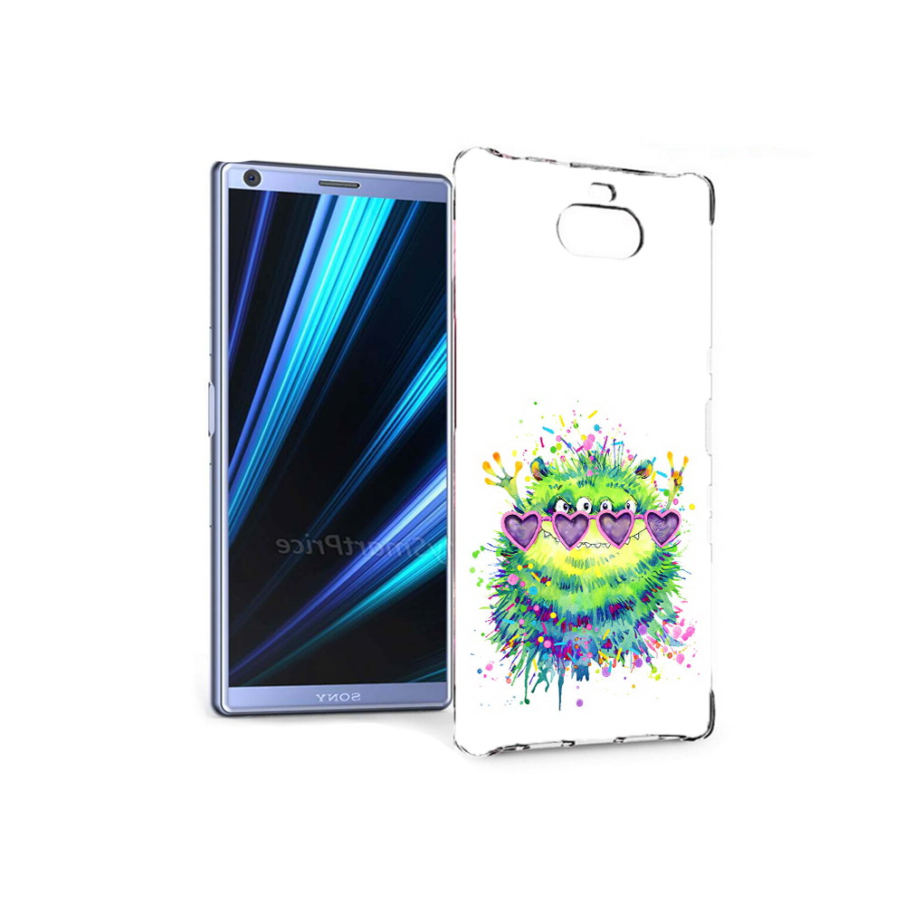 

Чехол MyPads Tocco для Sony Xperia 10 Пушистый персонаж (PT125953.225.142), Прозрачный, Tocco