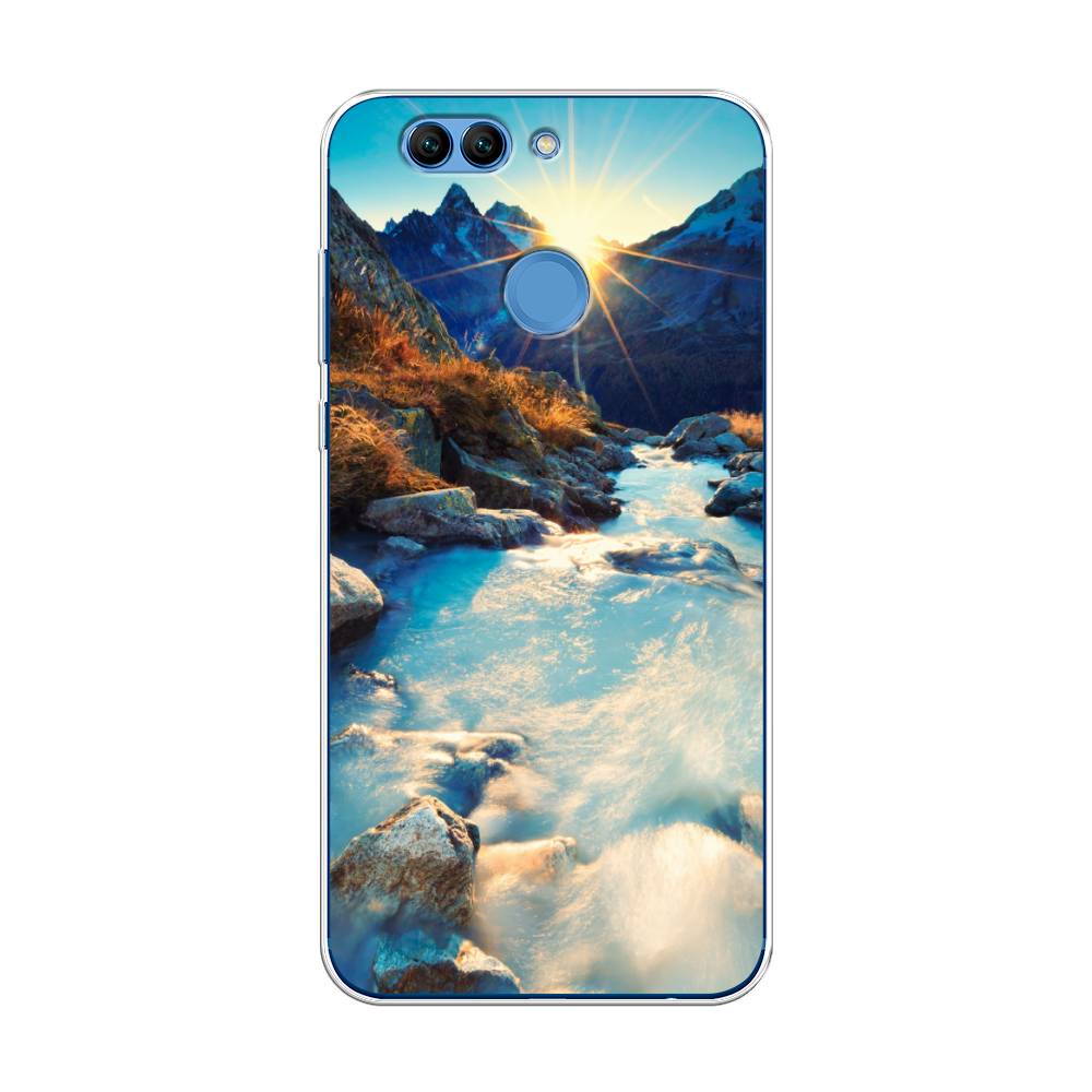 

Чехол Awog на Huawei Nova 2 Plus "Восход 7", Разноцветный, 63050-4