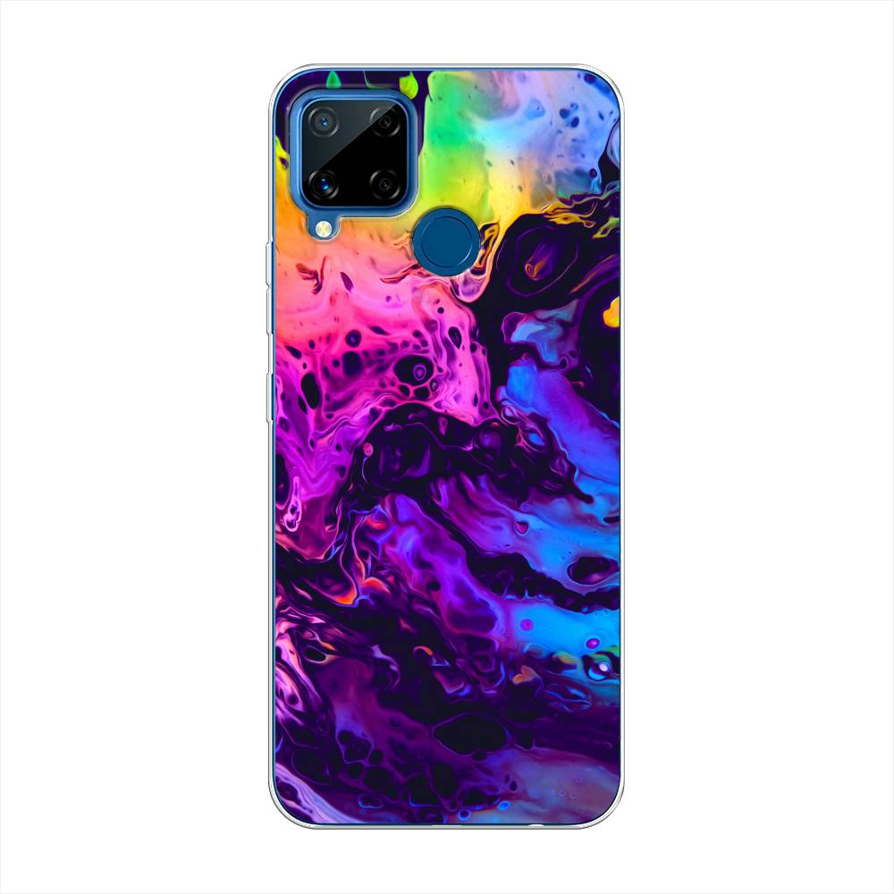 

Чехол Awog "ACID fluid" для Realme C15, Разноцветный, 255050-3