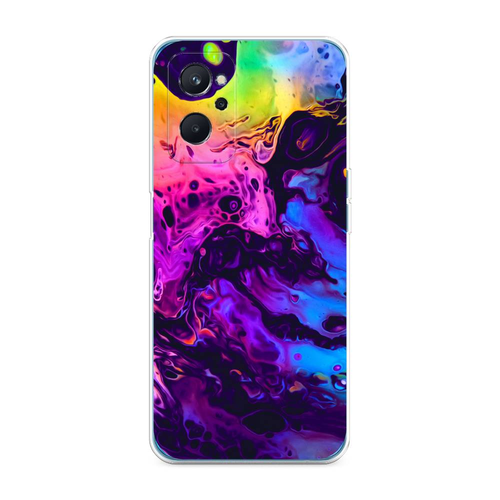 

Чехол Awog "ACID fluid" для Realme 9i, Разноцветный, 258050-3
