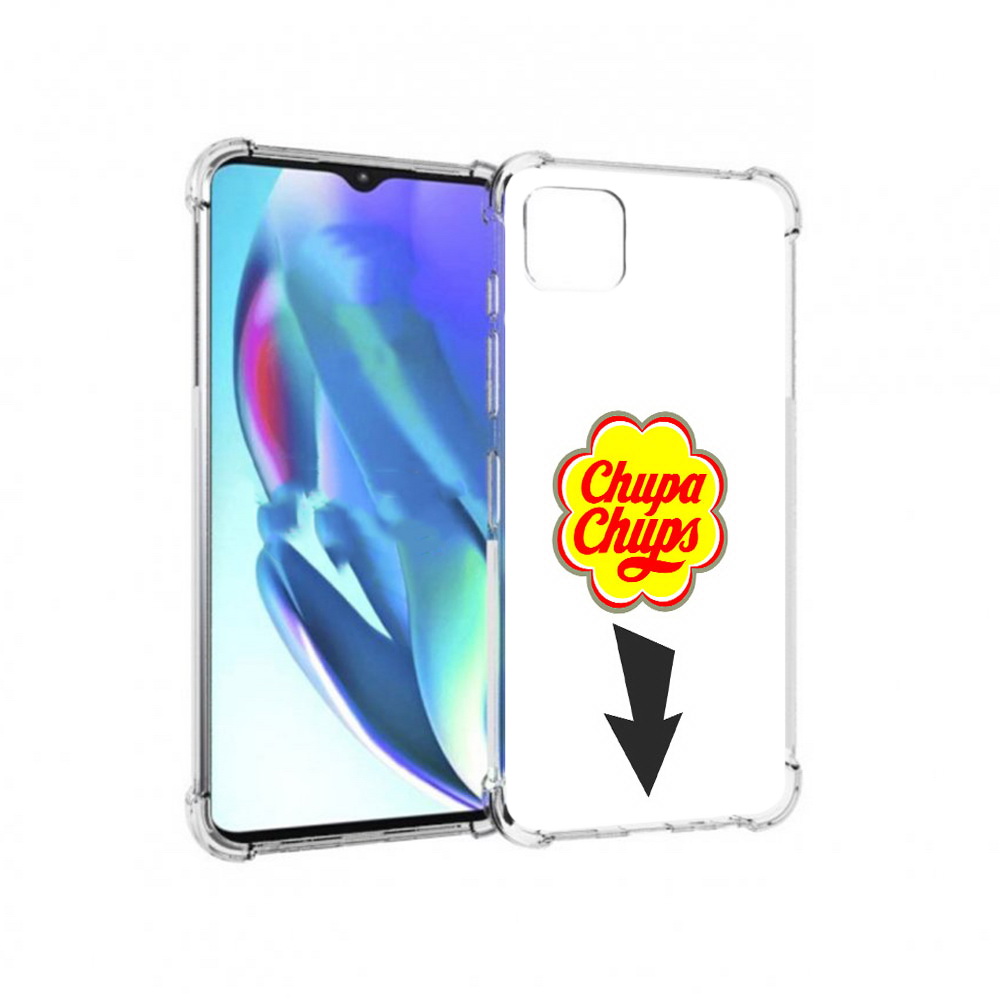 

Чехол MyPads Tocco для Motorola Moto G50 чупа чупс (PT227066.350.694), Прозрачный, Tocco