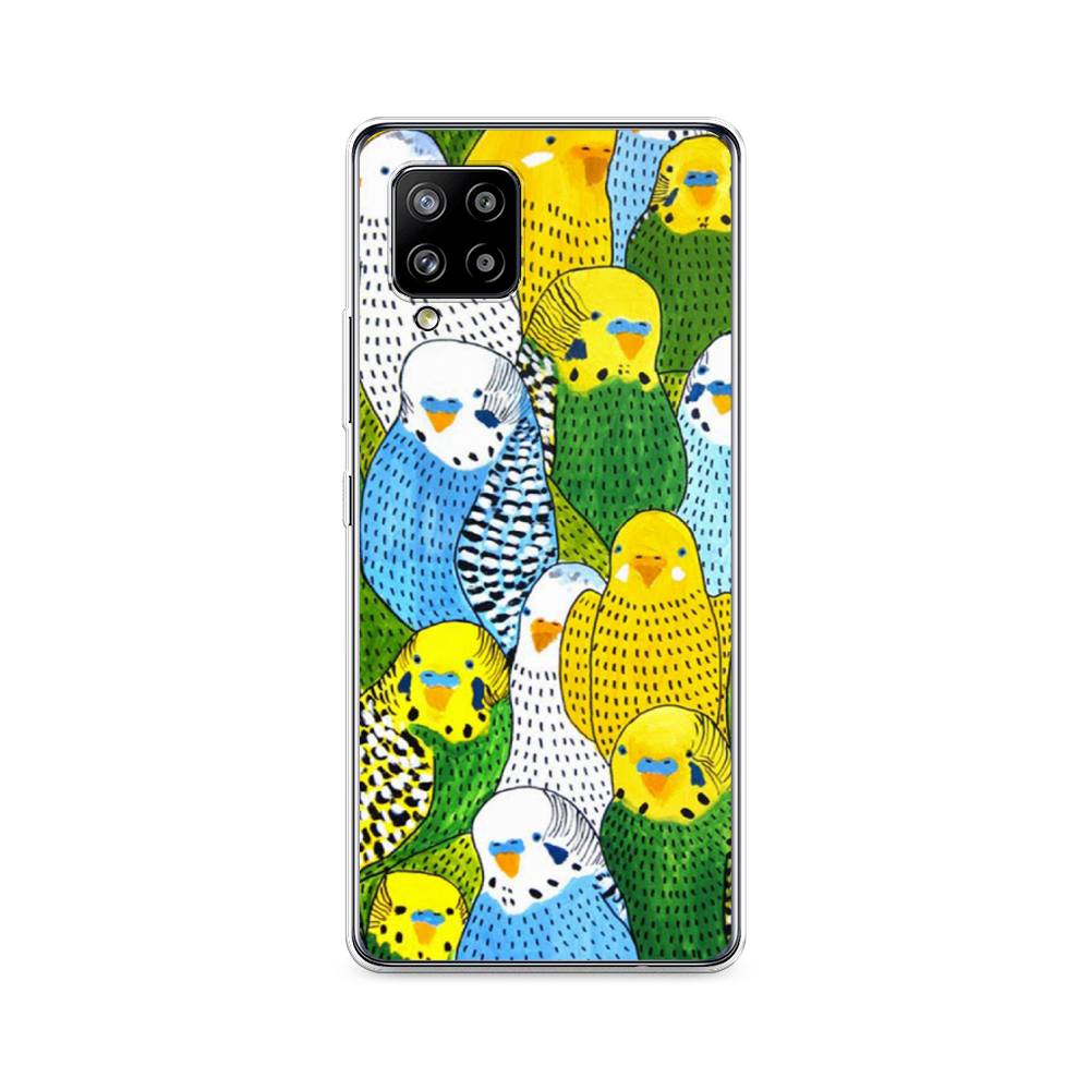 

Чехол Awog на Samsung Galaxy A42 / Самсунг A42 "Попугаи", Разноцветный, 2101750-1