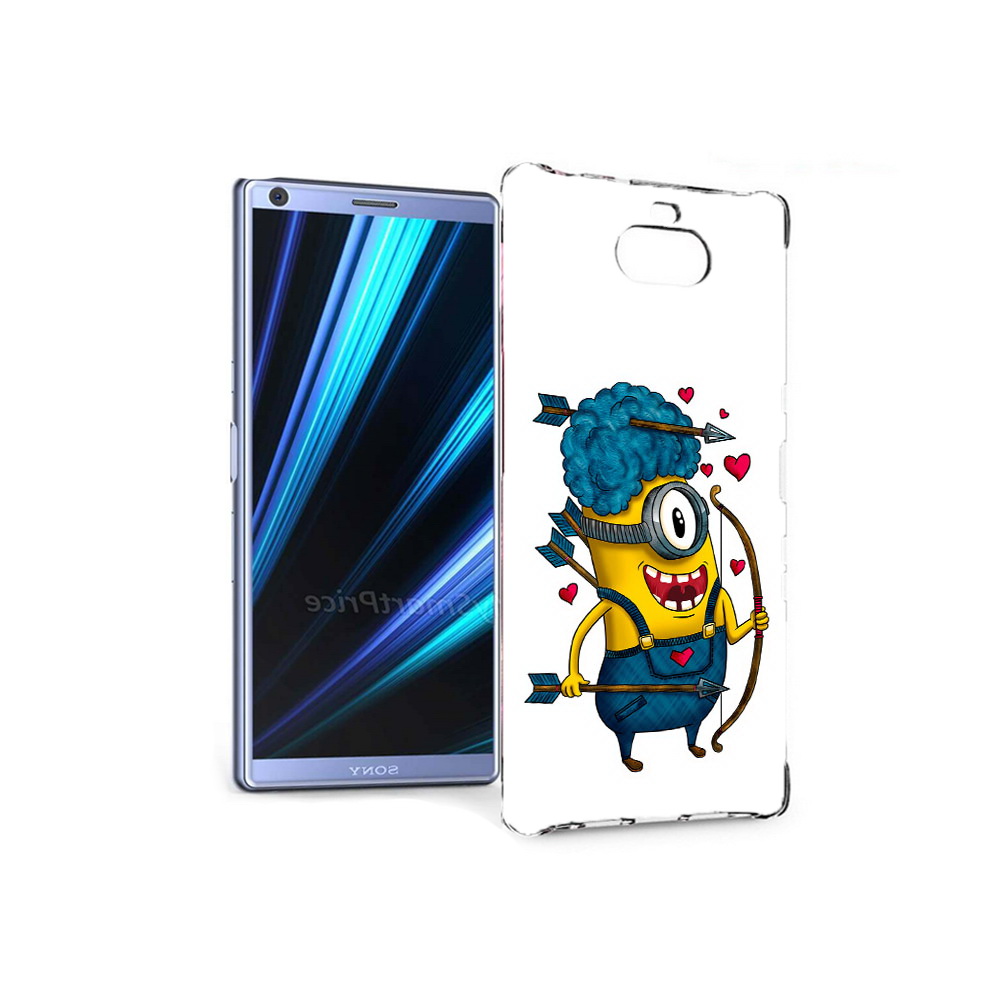 

Чехол MyPads Tocco для Sony Xperia 10 Миньон купидон (PT125953.225.117), Прозрачный, Tocco