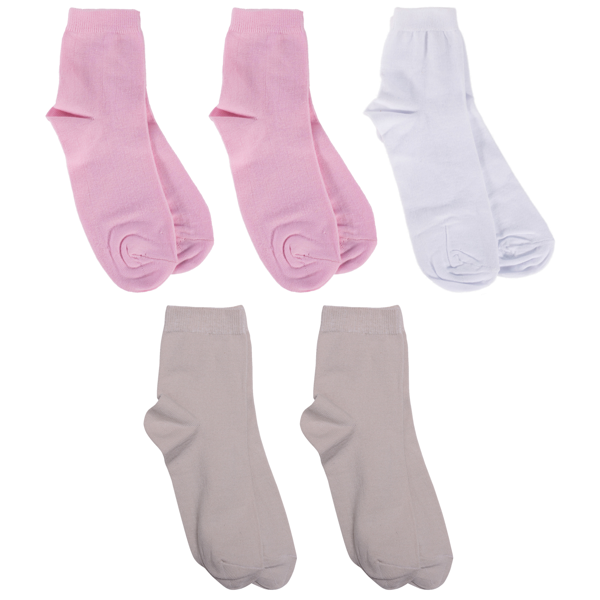 

Носки детские Rusocks 5-Д-25, розовый; белый; бежевый, 18-20, 5-Д-25