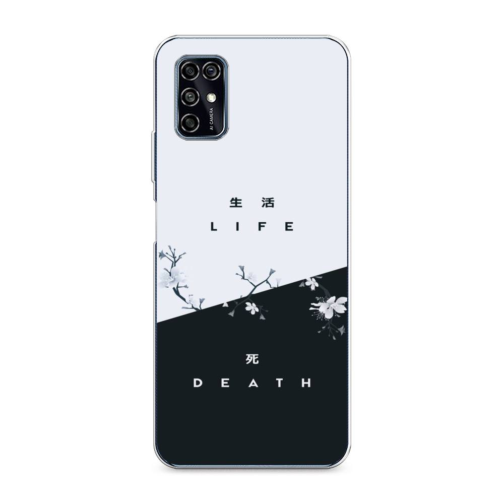 фото Силиконовый чехол "life and death" на zte blade v2020 smart awog