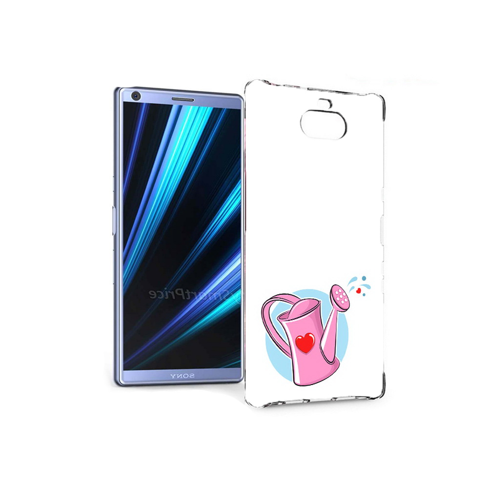 

Чехол MyPads Tocco для Sony Xperia 10 Лейка любви 14 февраля (PT125953.225.103), Прозрачный, Tocco