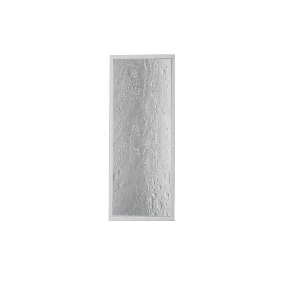 Боковая стенка для шторки на ванну Bas 80 ШТ00020 профиль Белый пластик Вотер