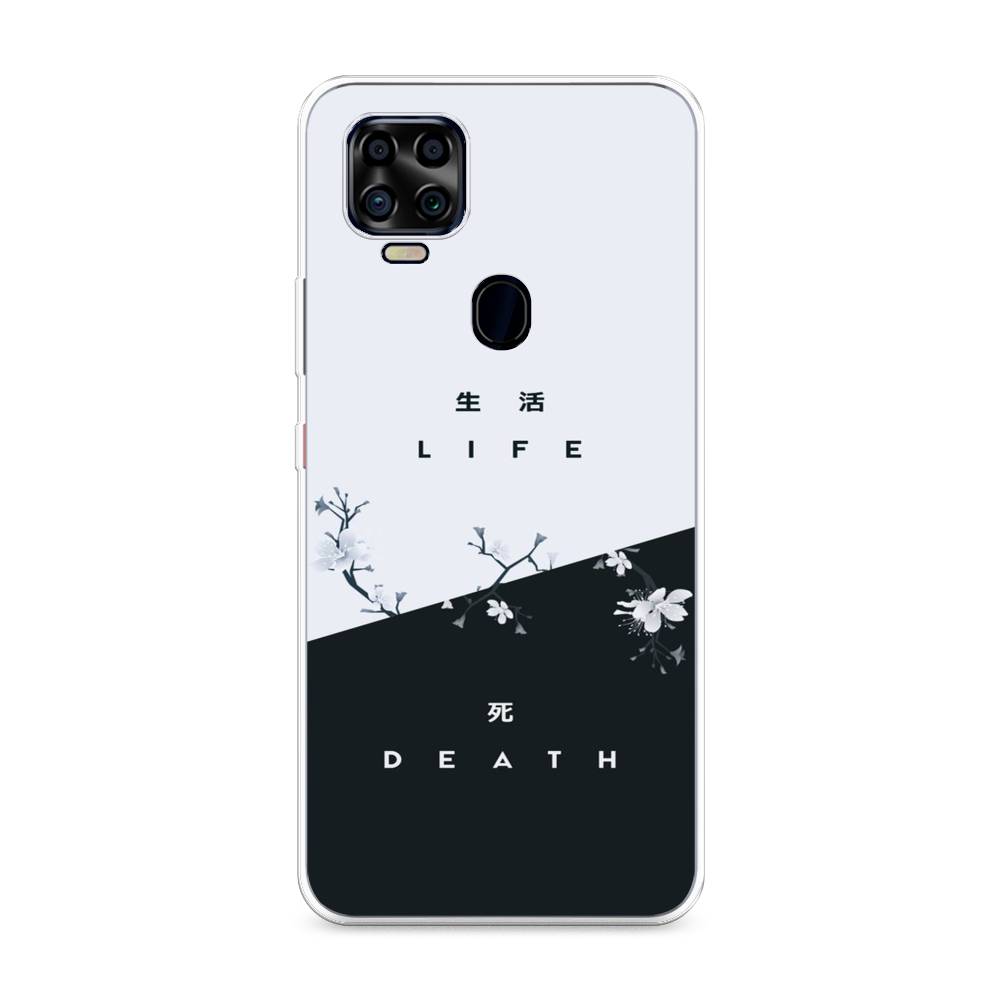 

Чехол Awog на ZTE Blade V2020 4G / ЗТЕ Блэйд V2020 4G "Life and death", Разноцветный, 134350-7