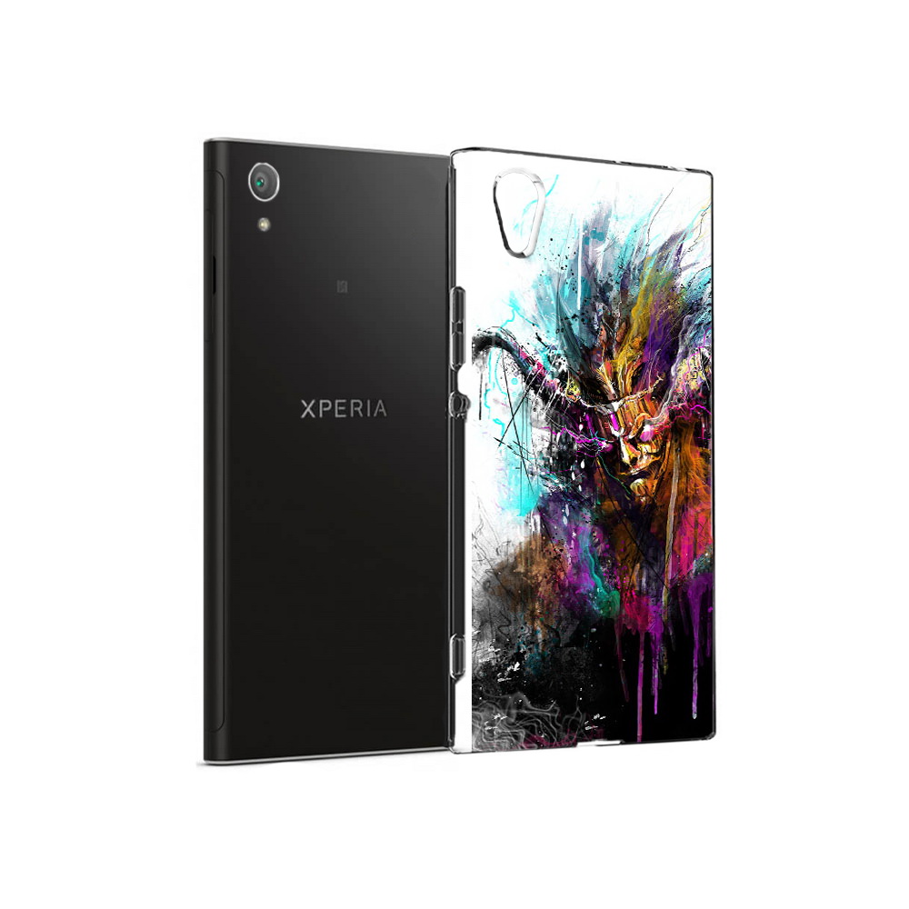 

Чехол MyPads Tocco для Sony Xperia XA1 Plus яркий дьявол (PT77220.224.709), Прозрачный, Tocco