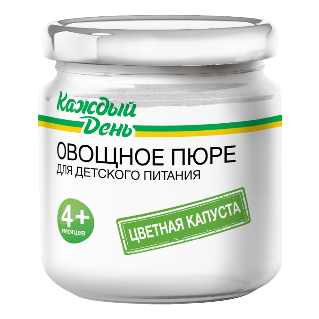 Пюре Каждый День цветная капуста с 4 месяцев 80 г