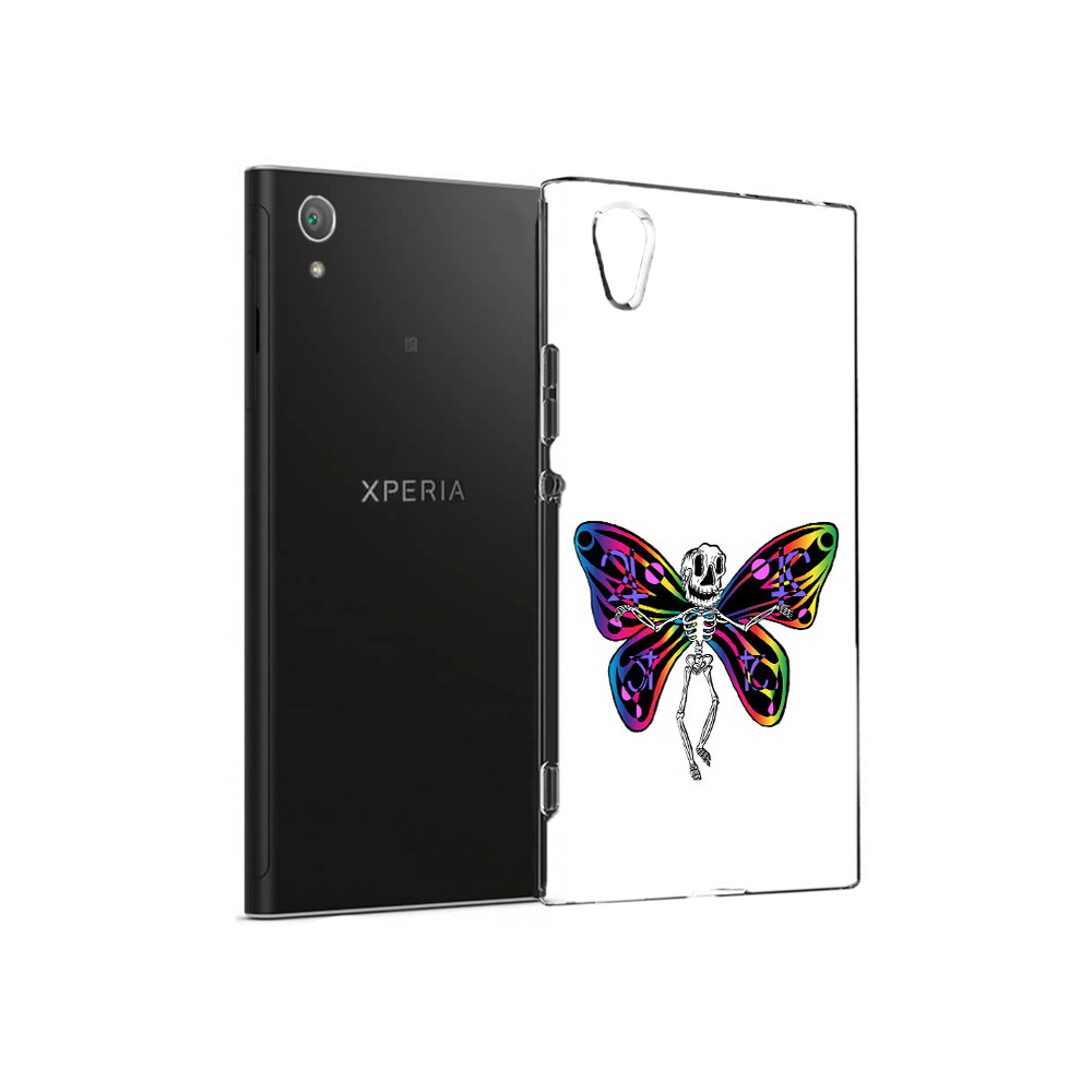 

Чехол MyPads Tocco для Sony Xperia XA1 Plus эффект бабочки (PT77220.224.701), Прозрачный, Tocco