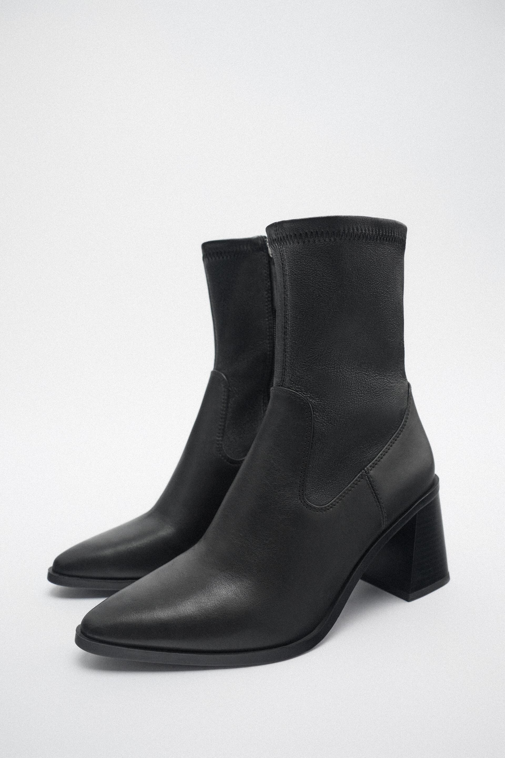

Ботильоны женские ZARA 232559 черные 40 RU (доставка из-за рубежа), 232559