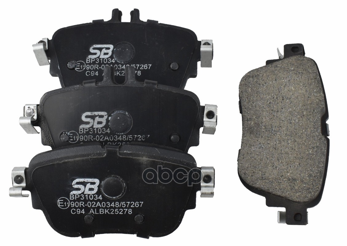 

Колодки Зад.Mercedes-Benz E 200 E220 E250 E300 2.0 16- SB Nagamochi bp31034