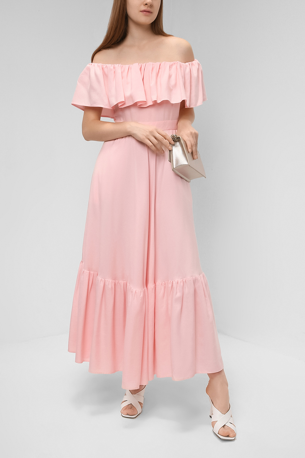 фото Платье женское paola ray pr120-3086 розовое l
