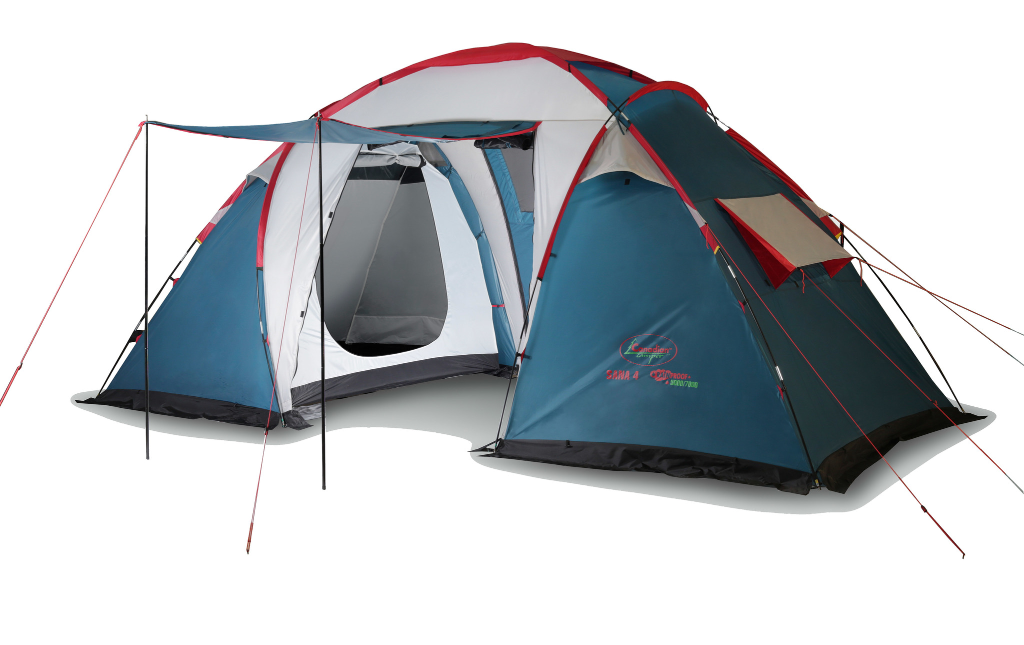 фото Палатка canadian camper sana 4 (цвет royal дуги 11/9,5 мм)