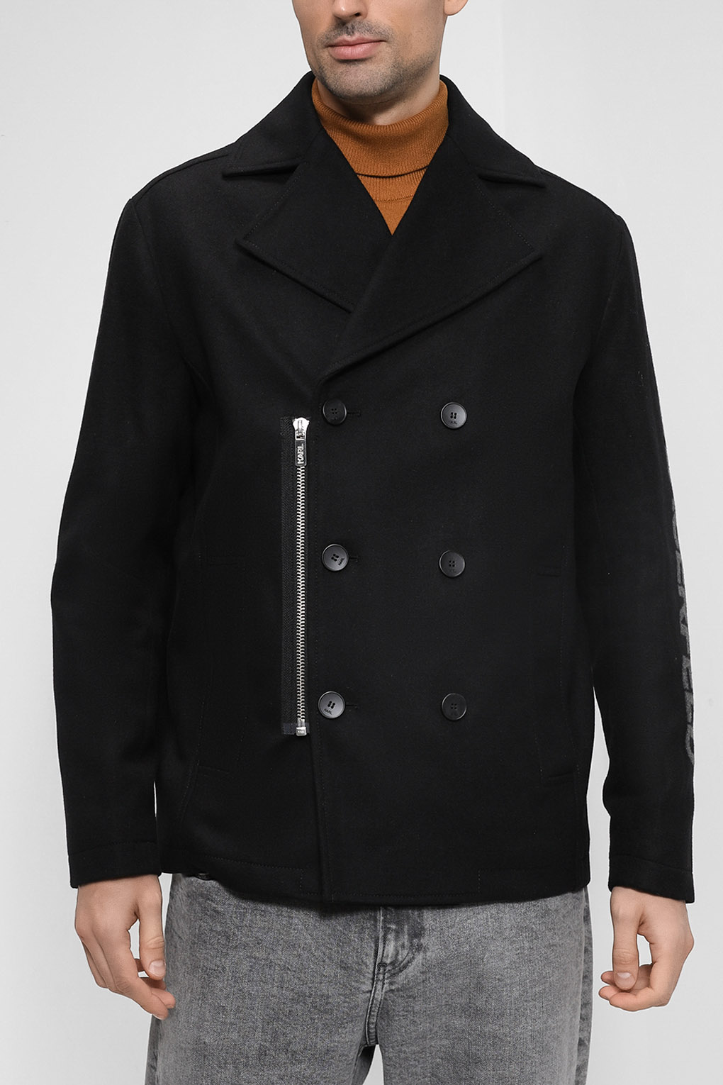 

Пальто мужское Karl Lagerfeld 512799_505045 черное 50 RU, 512799_505045