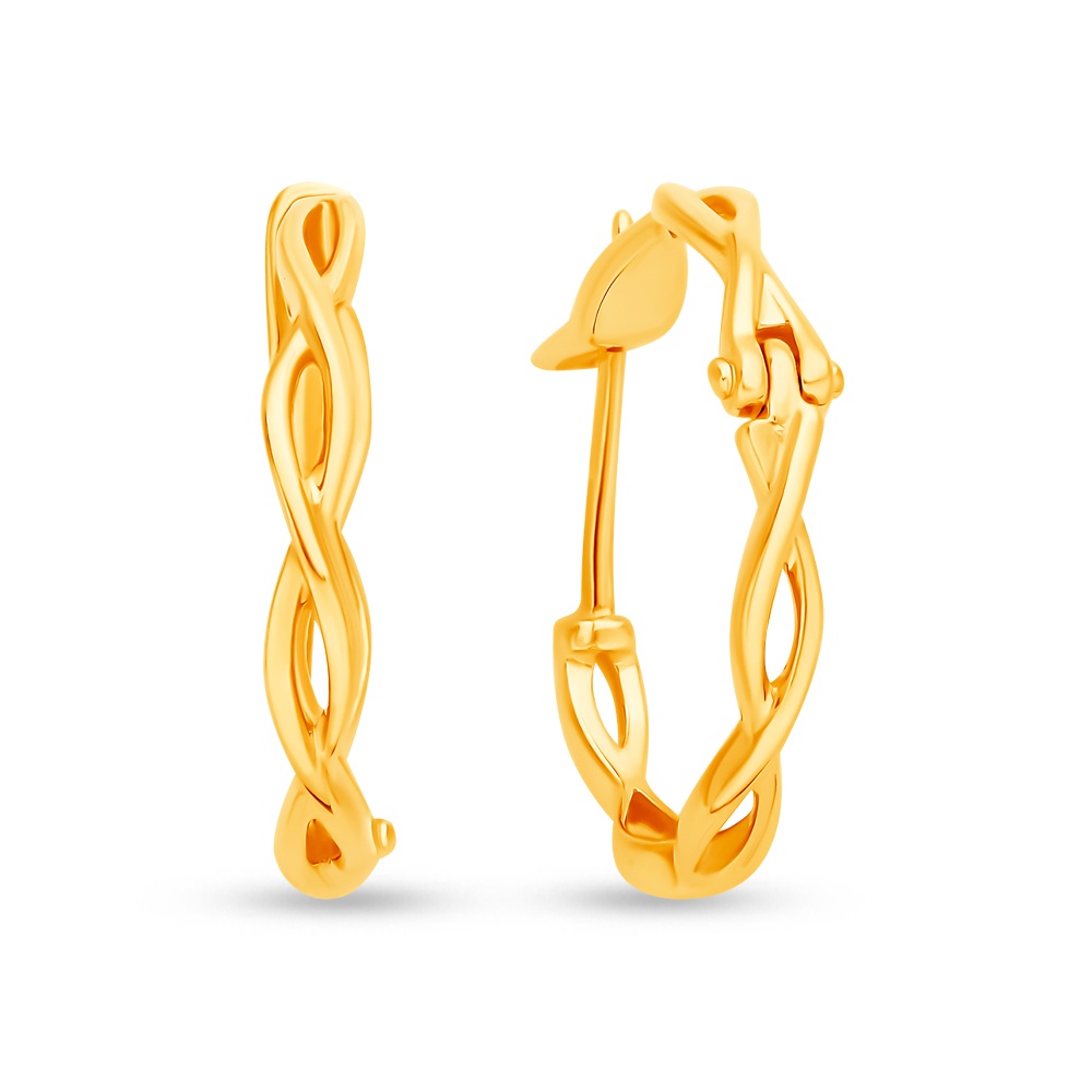 

Серьги конго из красного золота 585Gold 402004434, 402004434