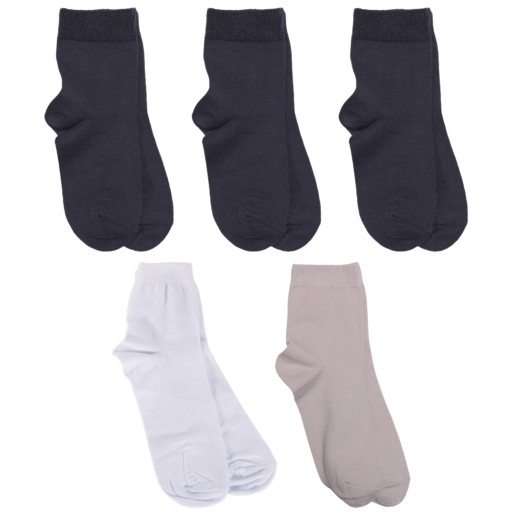 

Носки детские Rusocks 5-Д-25, серый; белый; бежевый, 18-20, 5-Д-25