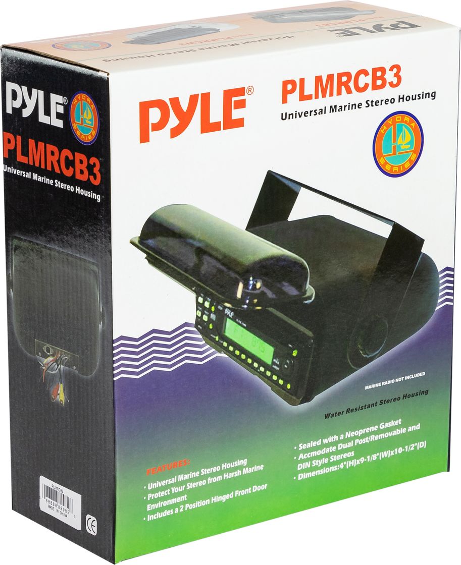 

Бокс для магнитолы, брызгозащитный PLMRCB3, Черный