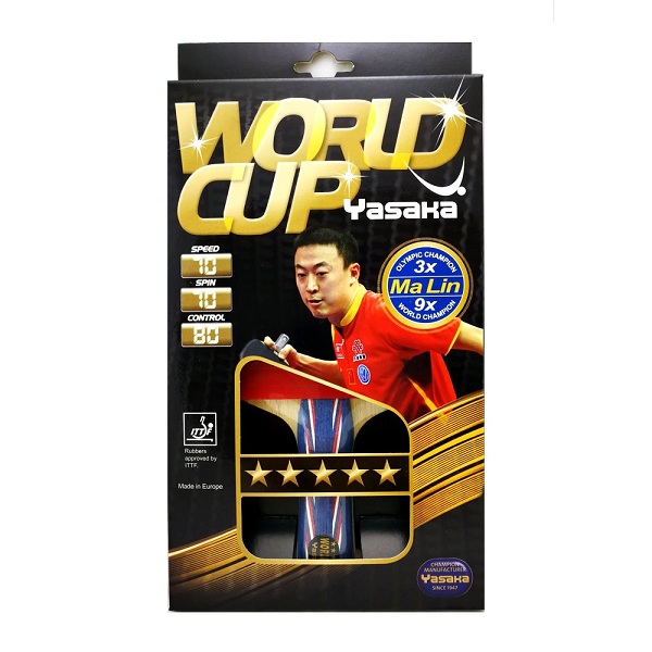 фото Ракетка для настольного тенниса yasaka world cup 5*, cv