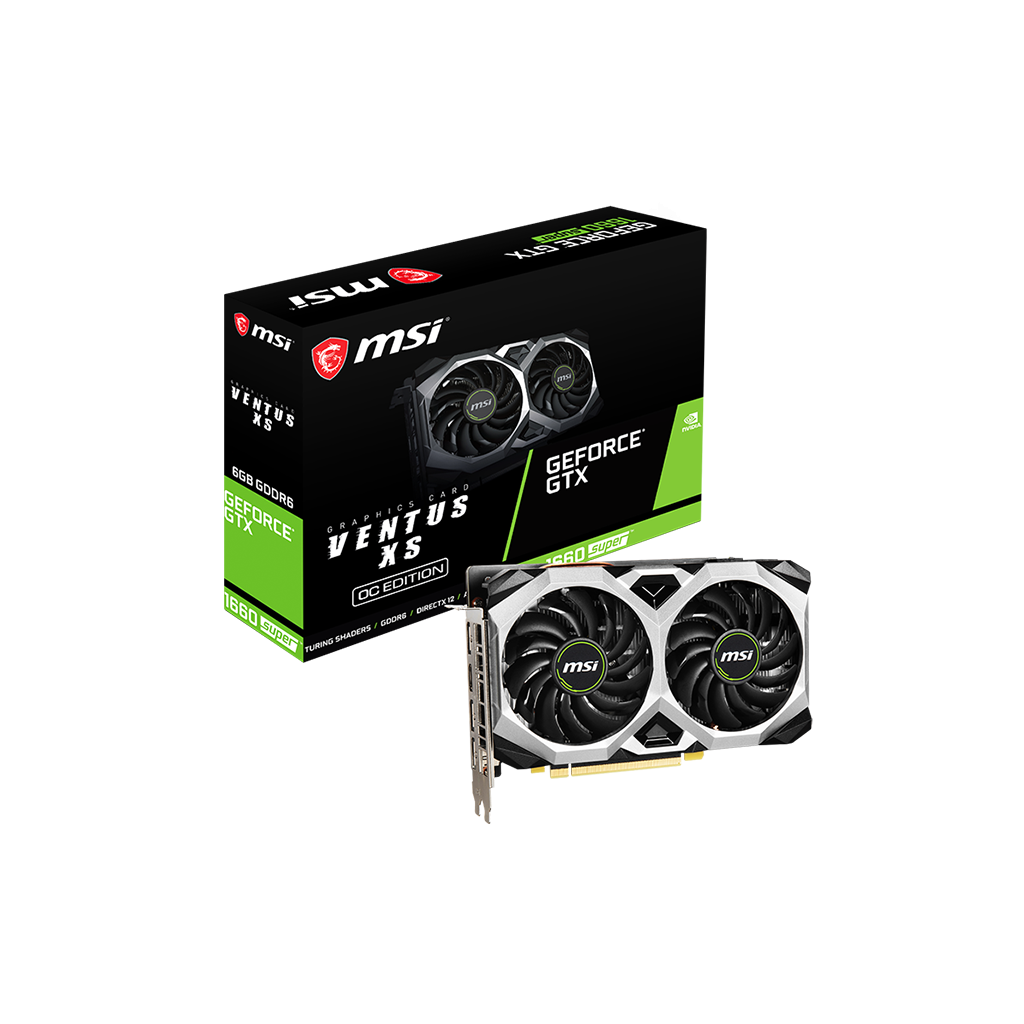

Видеокарта MSI NVIDIA GeForce GTX 1660 SUPER ГБ ()