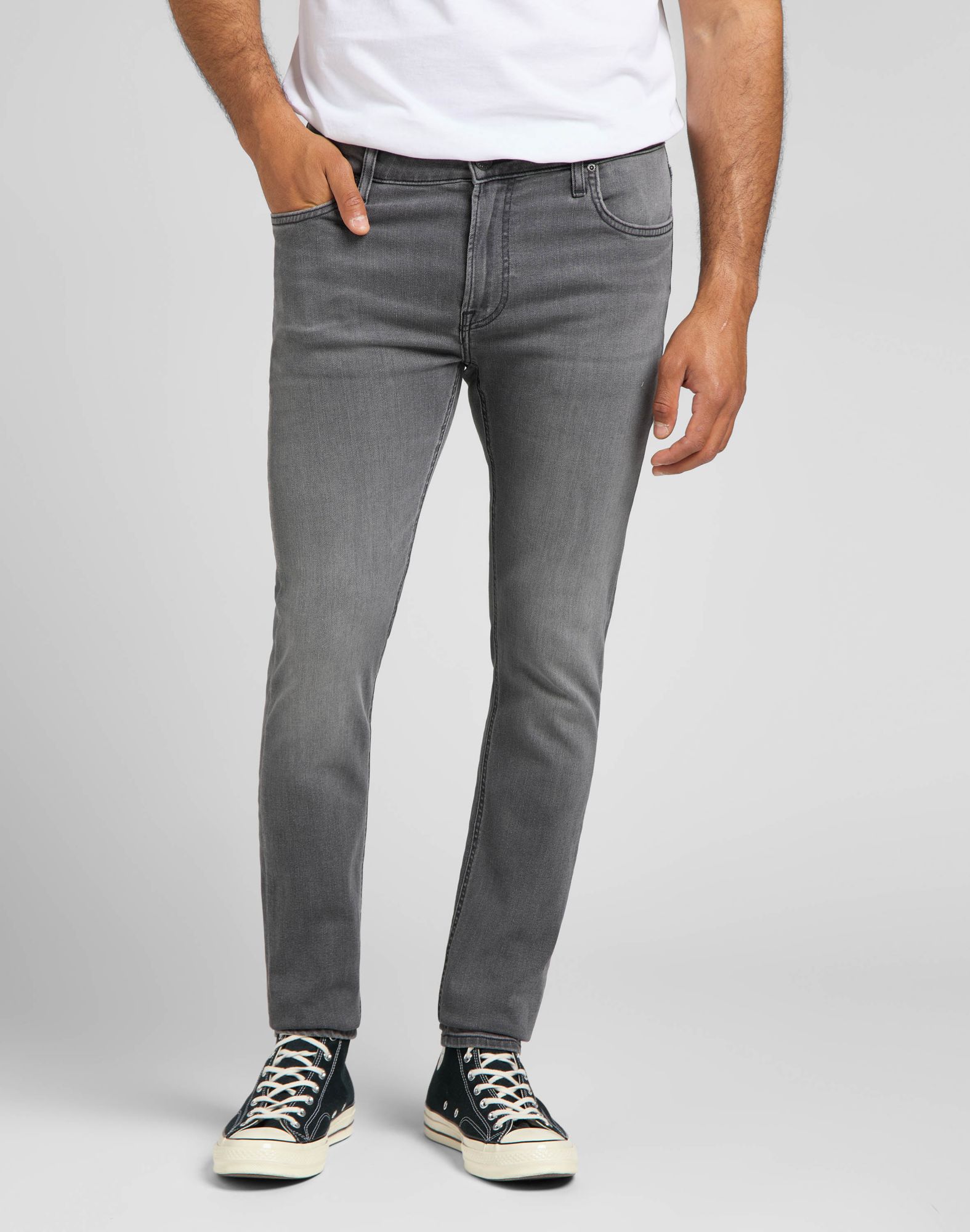 

Джинсы мужские Men Malone Jeans Lee серые 26/32, Серый, Men Malone Jeans