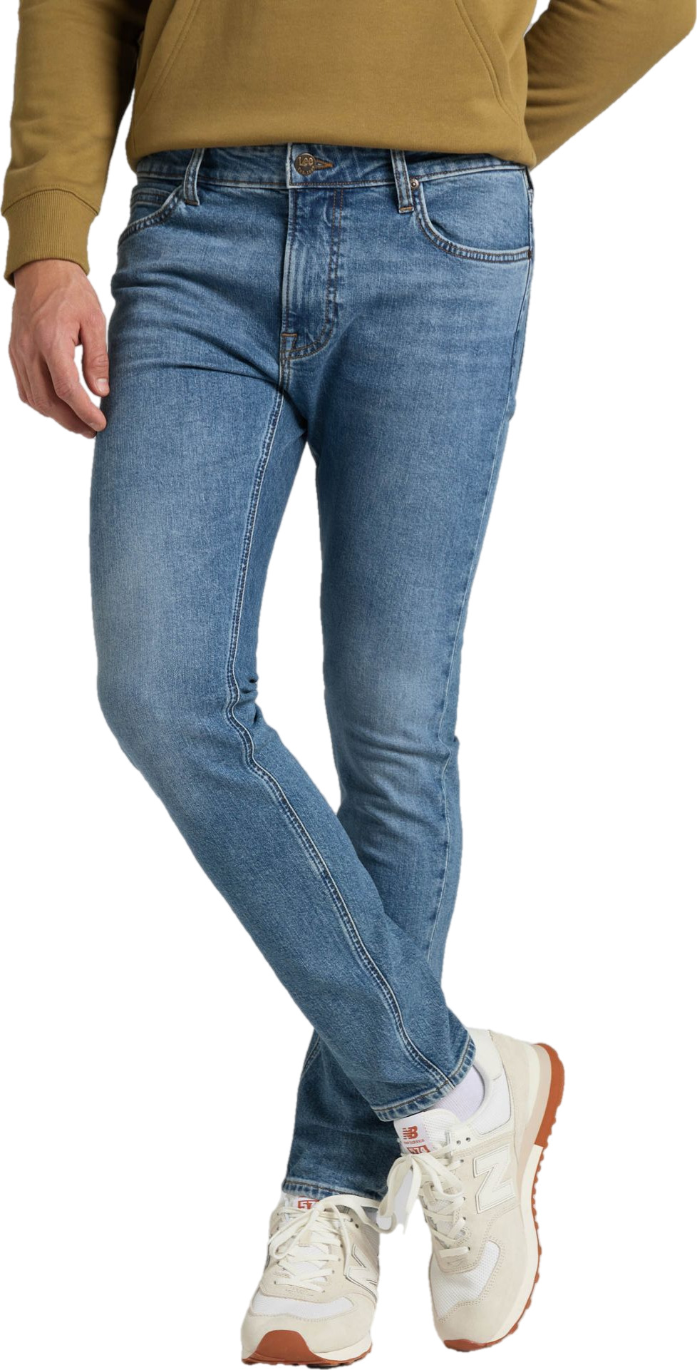 

Джинсы мужские Men Malone Jeans Lee синие 27/32, Синий, Men Malone Jeans