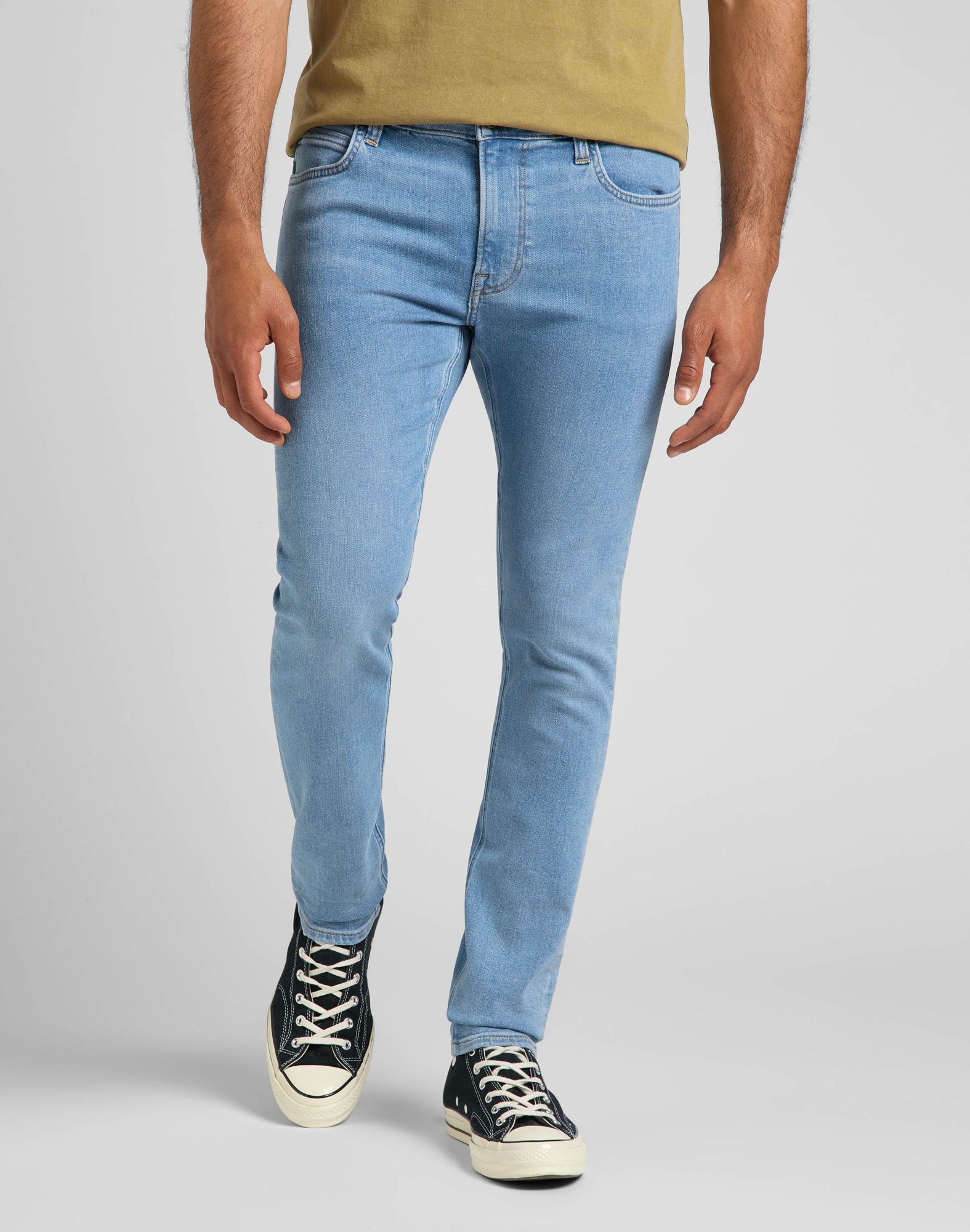 

Джинсы мужские Men Malone Jeans Lee голубые 27/32, Голубой, Men Malone Jeans