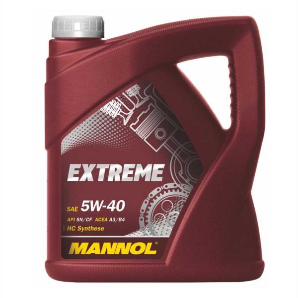 

Моторное масло Mannol Extreme 5W40 4л