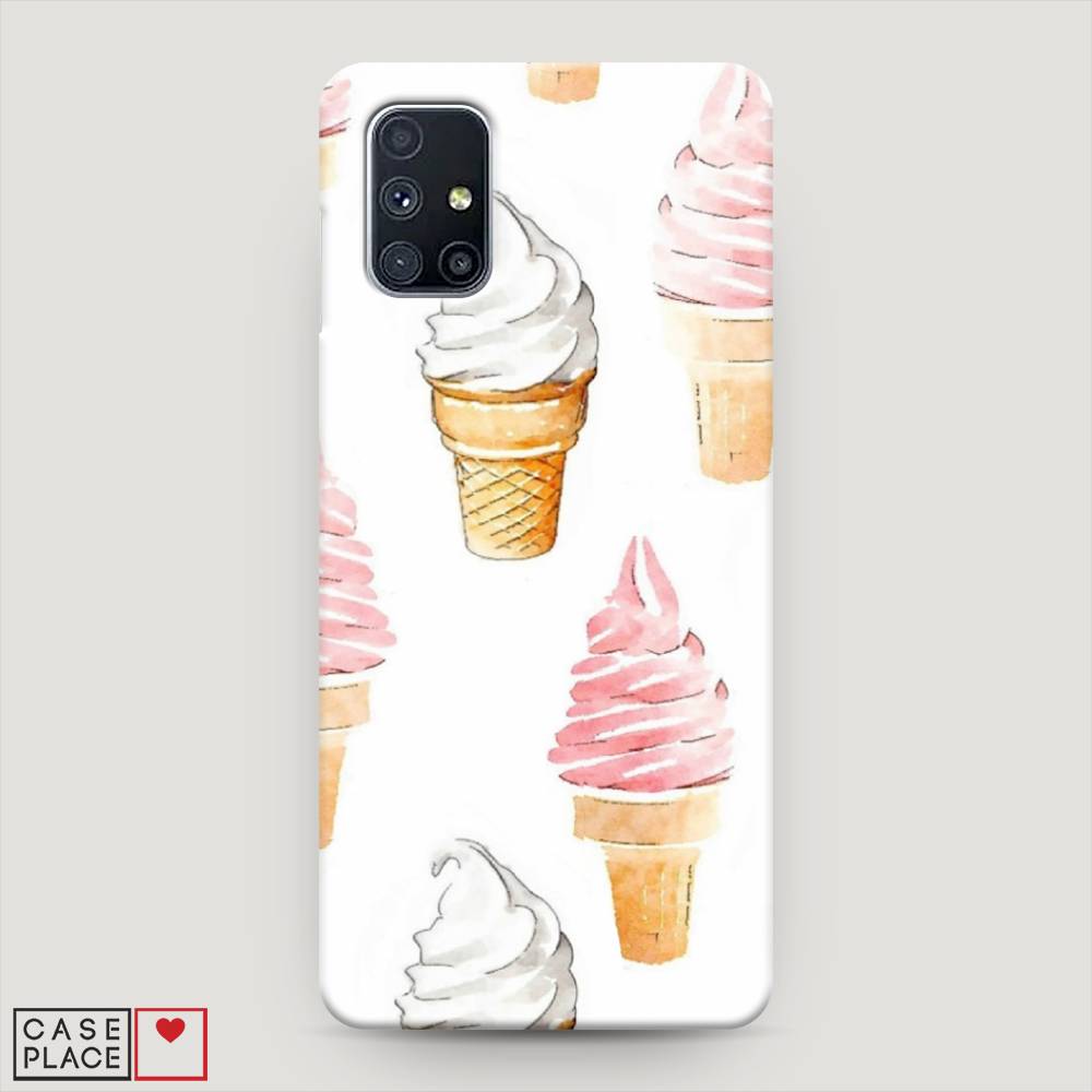 

Пластиковый чехол "Нарисованное мороженое" на Samsung Galaxy M51, 2101520-7