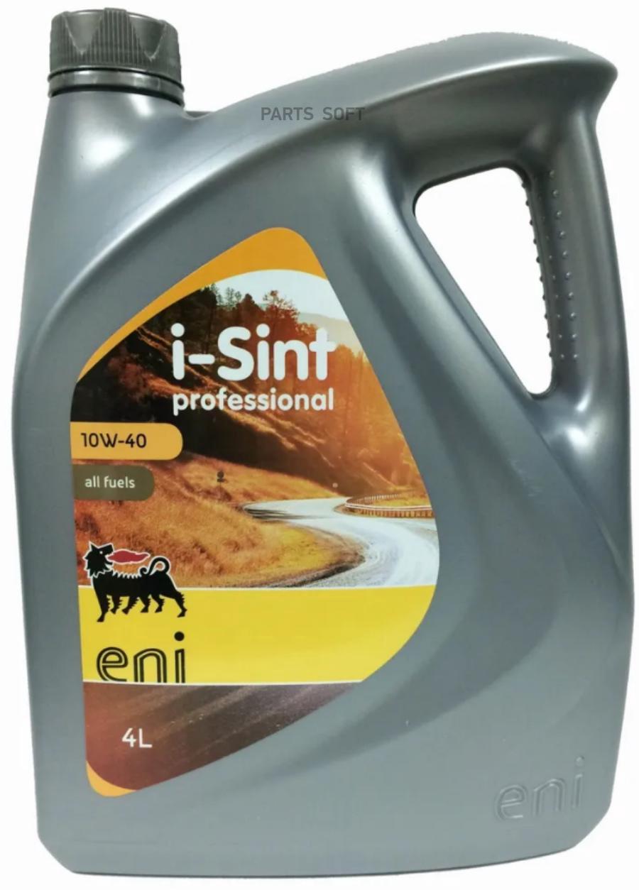 

Моторное масло Eni полусинтетическое Eni I-Sint Prof 10W40 4л