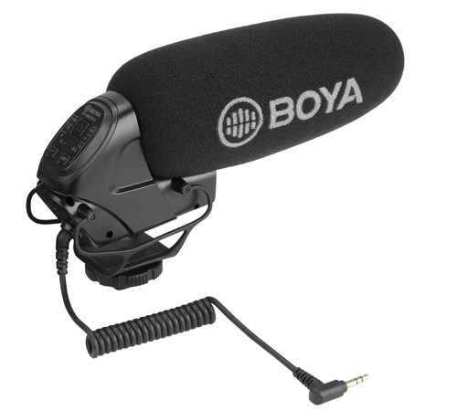 Накамерный микрофон-пушка Boya BY-BM3032