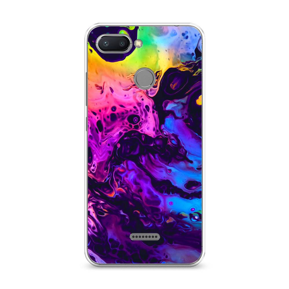 

Чехол Awog "ACID fluid" для Xiaomi Redmi 6, Разноцветный, 33850-3