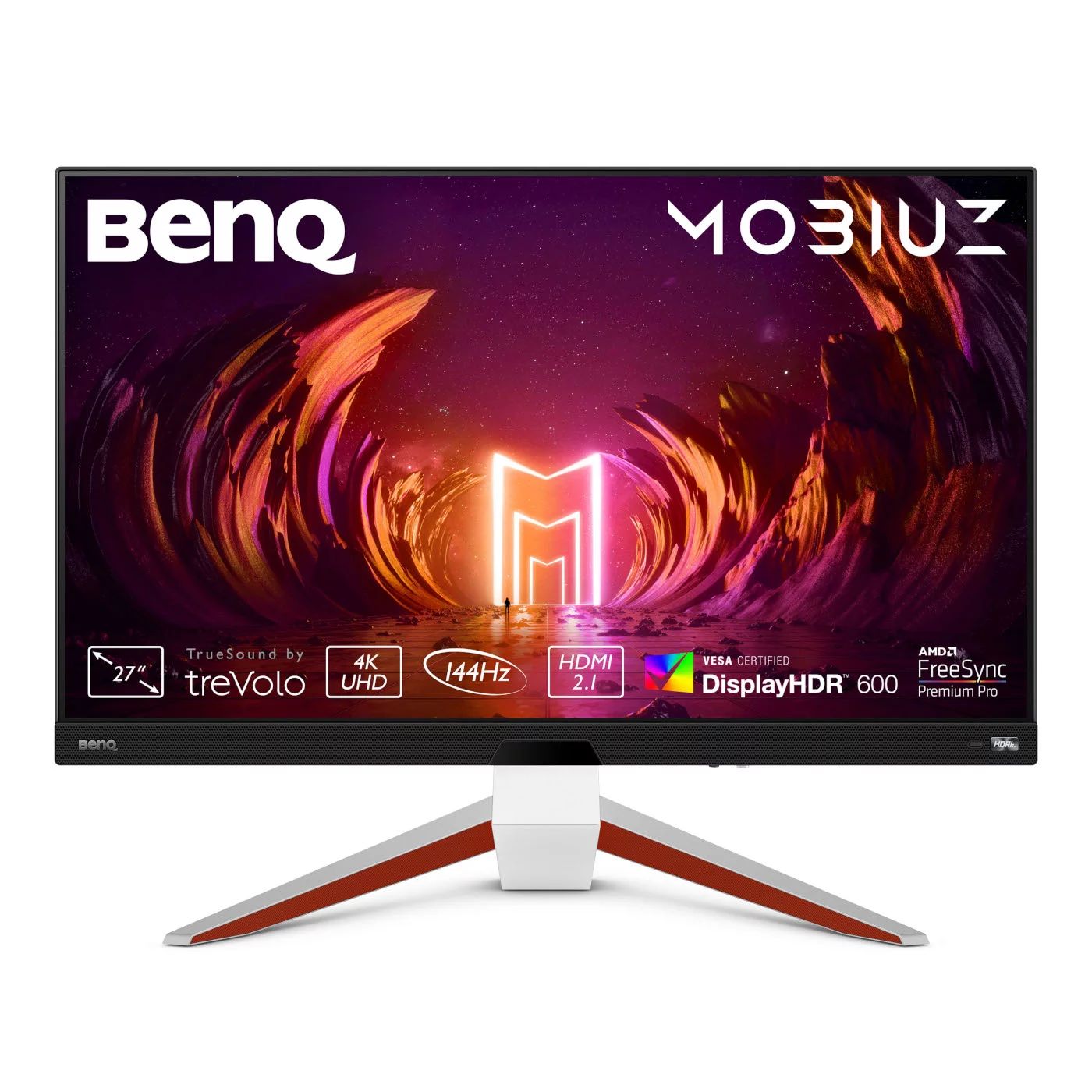 

27" Монитор BenQ EX2710U White/ Red 144Hz 3840x2160 IPS, Белый;красный, EX2710U