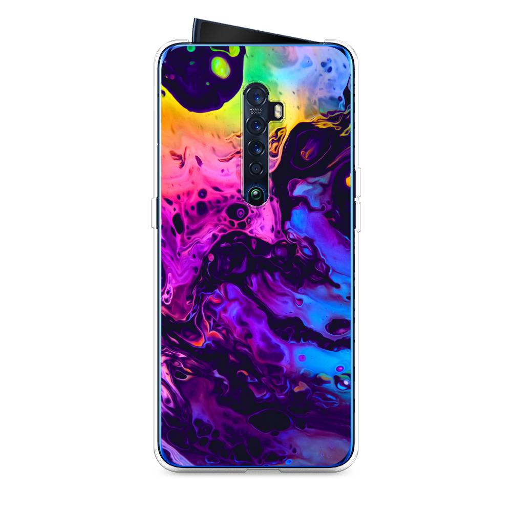 

Чехол Awog "ACID fluid" для Oppo Reno 2, Разноцветный, 253550-3
