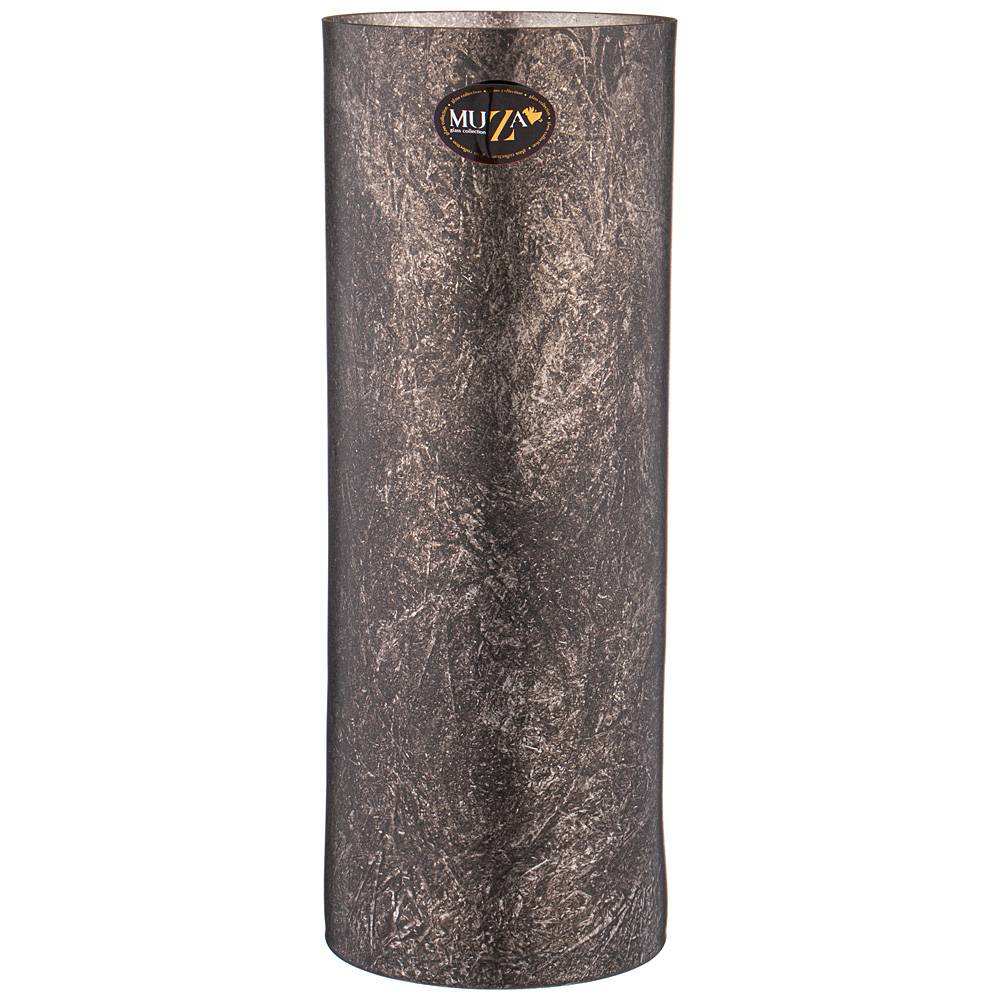 

Ваза perfetti grafit metallic диаметр 12 см высота 30 см