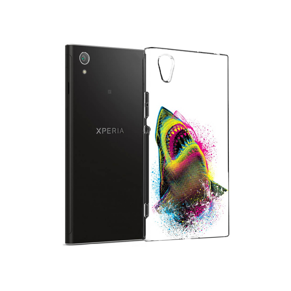 

Чехол MyPads Tocco для Sony Xperia XA1 Plus челюсти-2 (PT77220.224.674), Прозрачный, Tocco