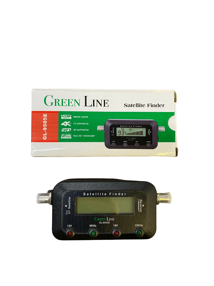 фото Прибор для настройки спутниковых антенн satfinder green line gl-9505e