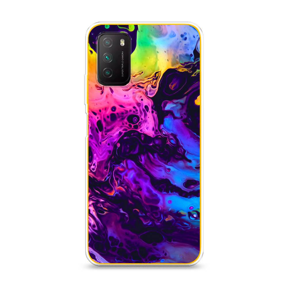 

Чехол Awog "ACID fluid" для Xiaomi Poco M3, Разноцветный, 39550-3